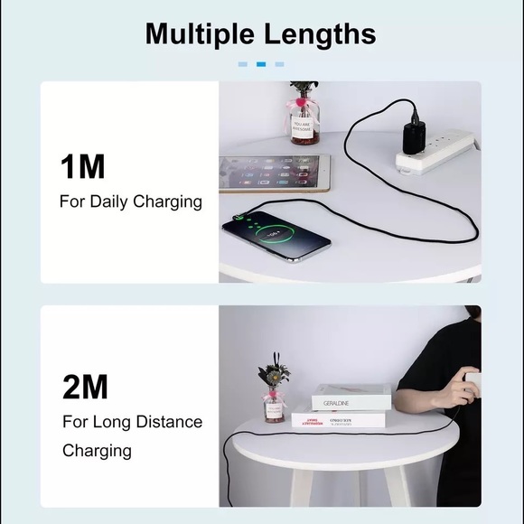 Magnetic USB Cable 540 Degree Rotate & 3.0 Adapter - Picture 2 of 14